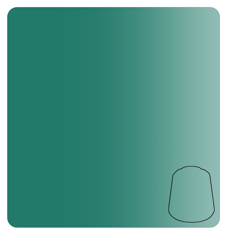 Warhammer Colour Contrast: Aeldari Emerald  Sample Colour