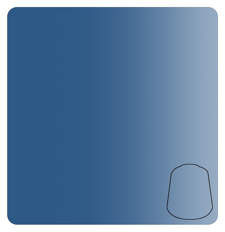 Warhammer Colour Contrast: Celestium Blue Sample Colour