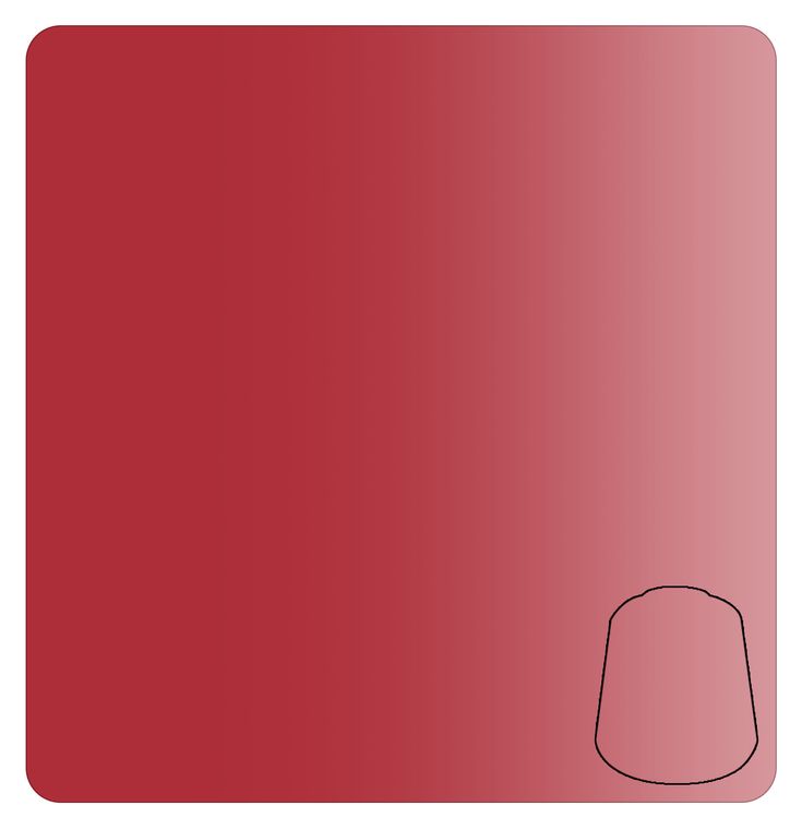 Warhammer Colour Contrast: Baal Red Sample Colour