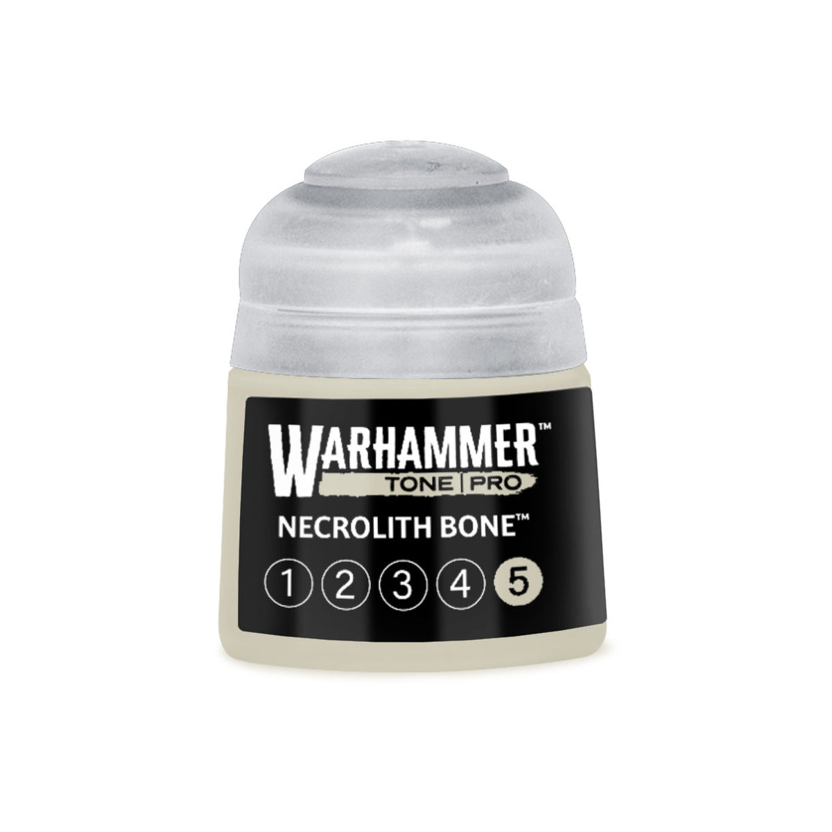 Warhammer Tone Pro Necrolith Bone 5 12 ml Warhammer Tone Pro paint pot