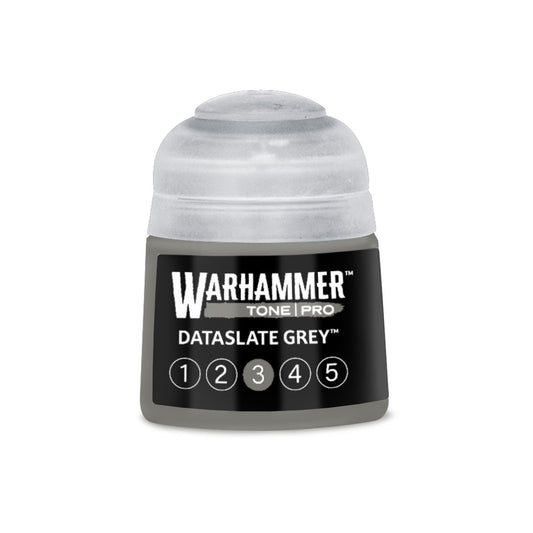 Warhammer Tone Pro Dataslate Grey 3 12 ml Warhammer Tone Pro paint pot