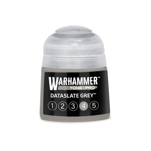 Warhammer Tone Pro Dataslate Grey 4 12 ml Warhammer Tone Pro paint pot