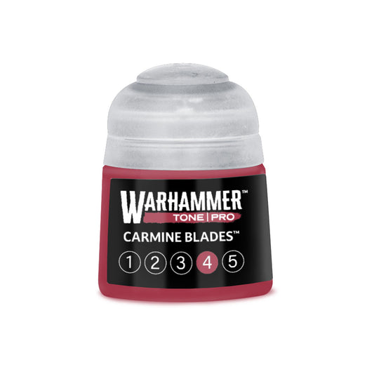 Warhammer Tone Pro Carmine Blades 4 12 ml Warhammer Tone Pro paint pot