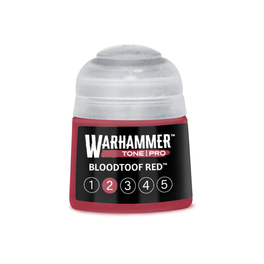Warhammer Tone Pro Bloodtoof Red 2 12 ml Warhammer Tone Pro paint pot
