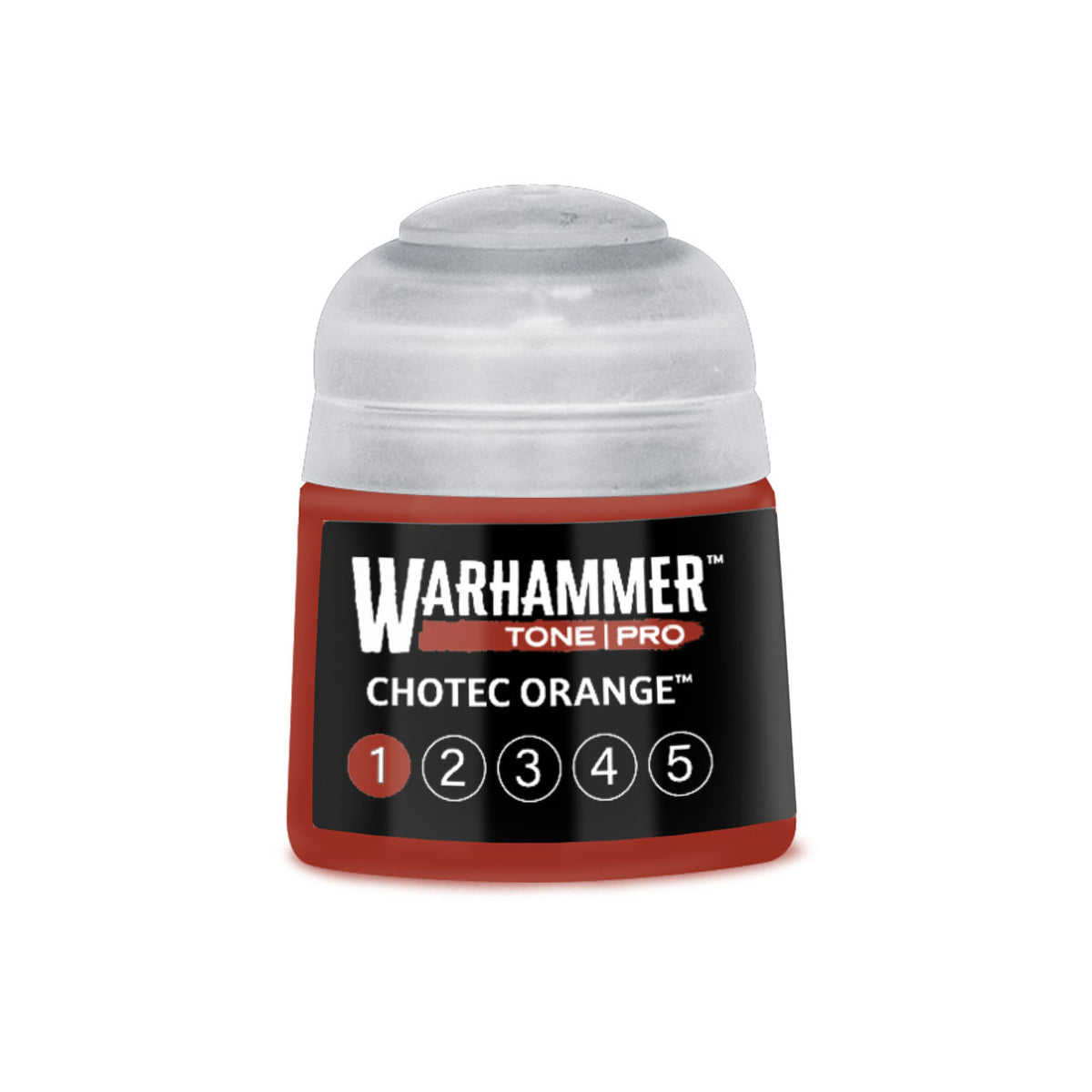 Warhammer Tone Pro Chotec Orange 1 12 ml Warhammer Tone Pro paint pot