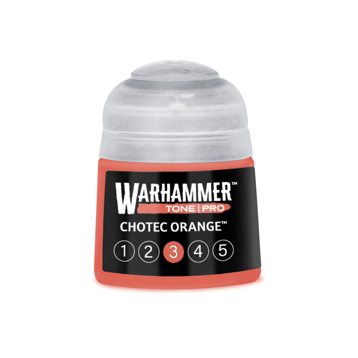 Warhammer Tone Pro Chotec Orange 3 12 ml Warhammer Tone Pro paint pot