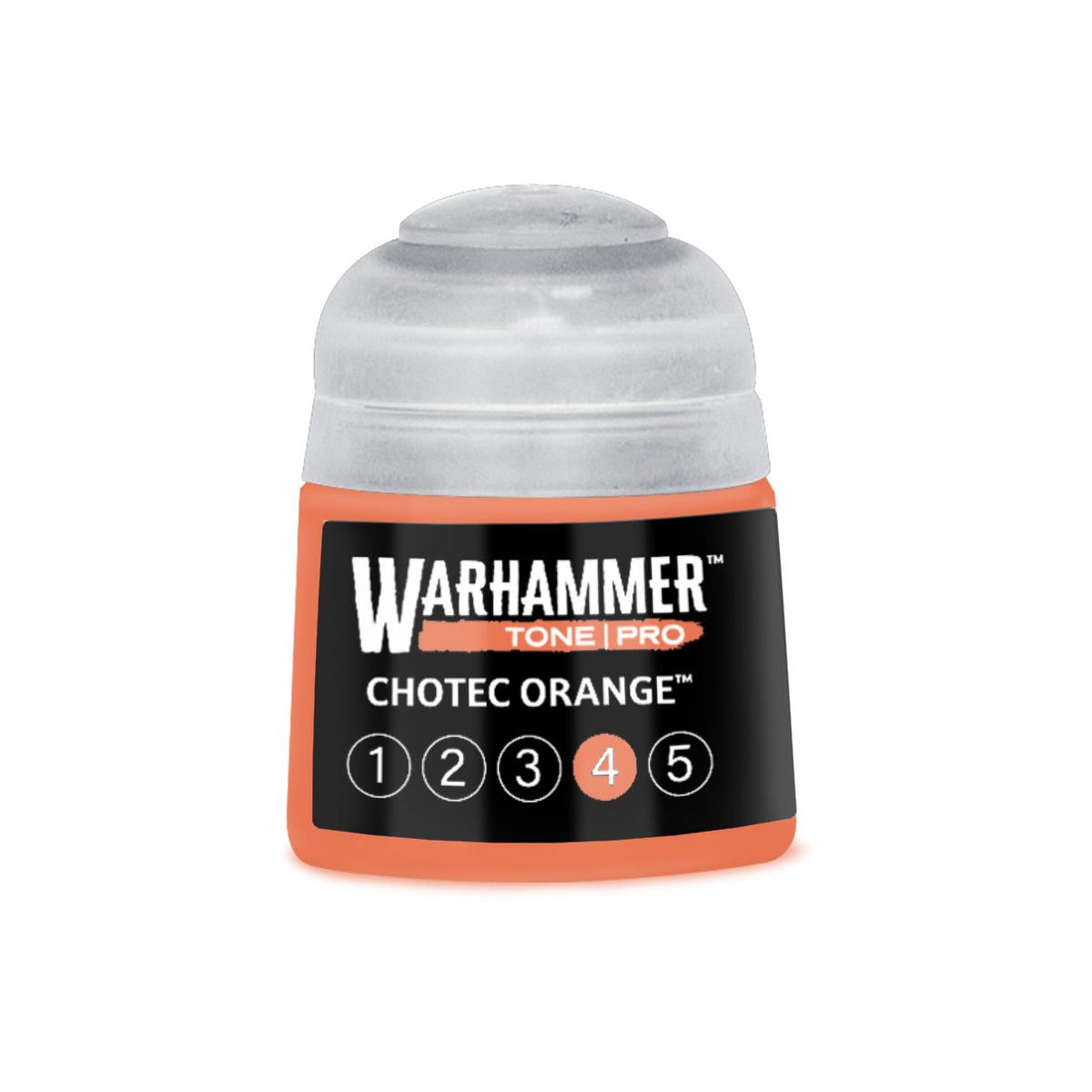 Warhammer Tone Pro Chotec Orange 4 12 ml Warhammer Tone Pro paint pot