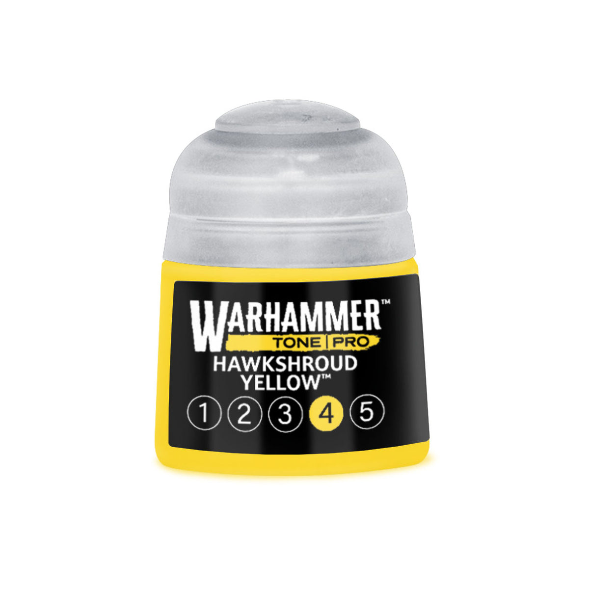 Warhammer Tone Pro Hawkshroud Yellow 4 12 ml Warhammer Tone Pro paint pot