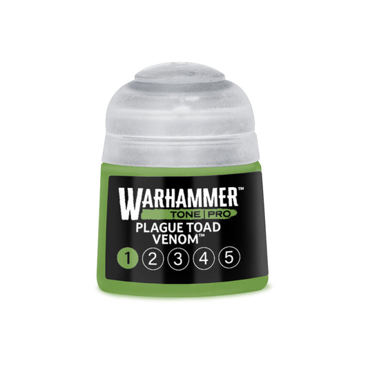 Warhammer Tone Pro Plague Toad Venom 1 12 ml Warhammer Tone Pro paint pot