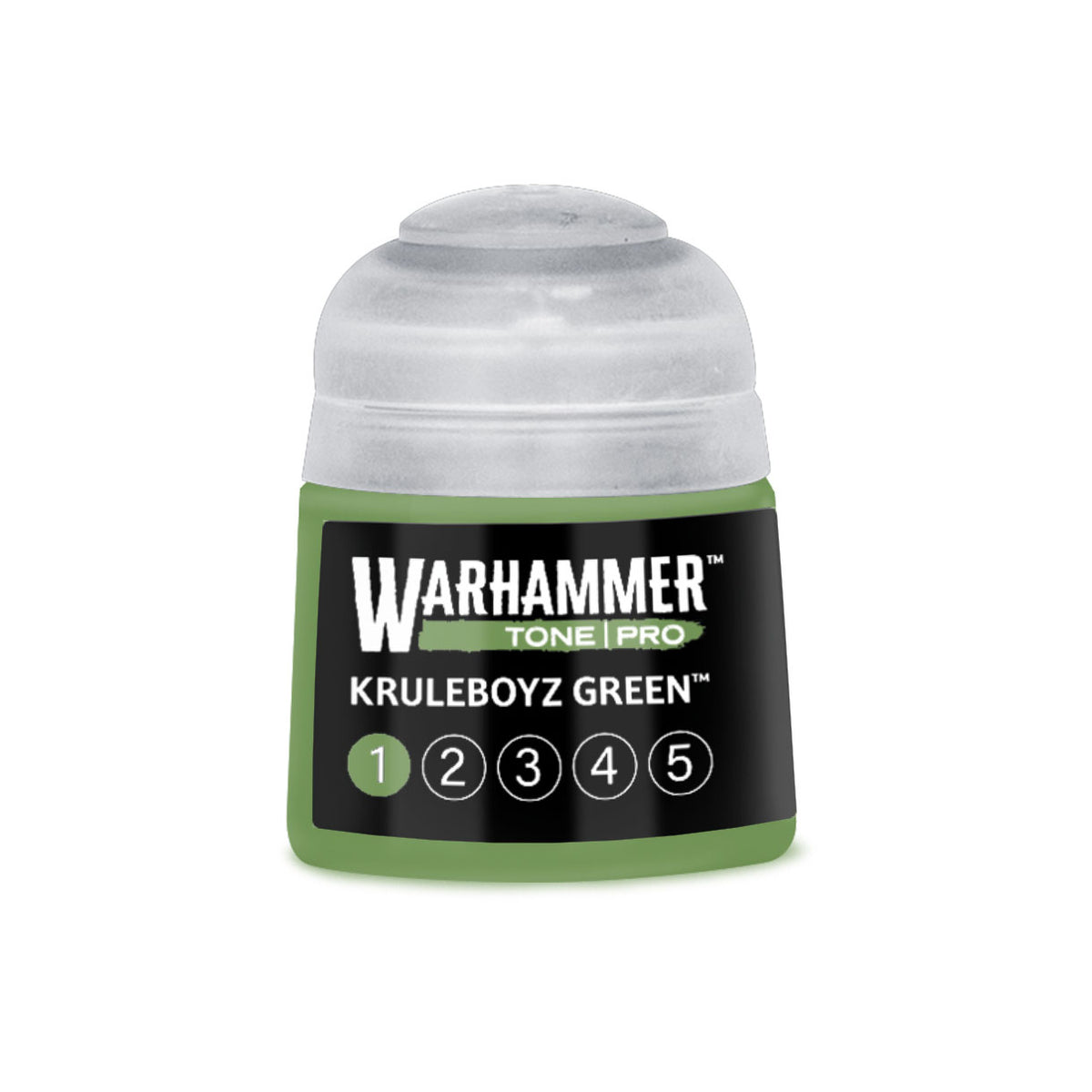 Warhammer Tone Pro Kruleboyz Green 1 12 ml Warhammer Tone Pro paint pot