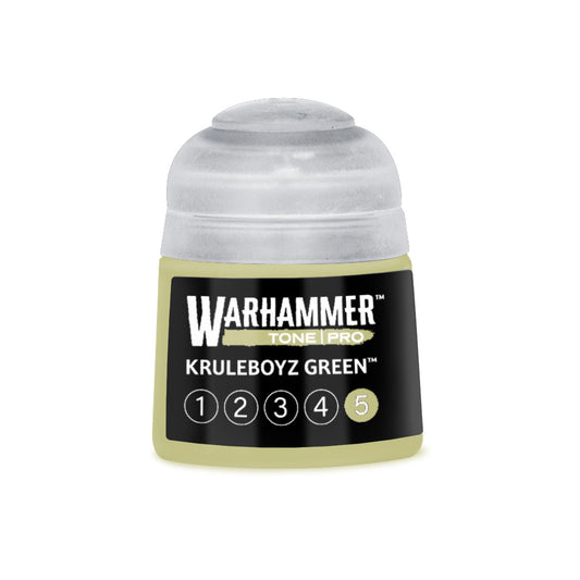 Warhammer Tone Pro Kruleboyz Green 5 12 ml Warhammer Tone Pro paint pot