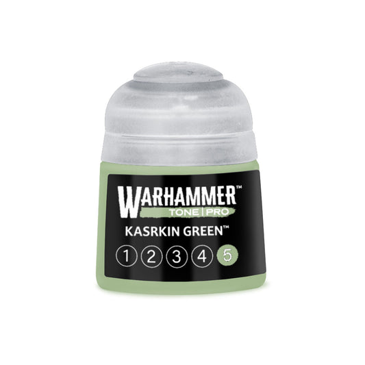 Warhammer Tone Pro Kasrkin Green 5 12 ml Warhammer Tone Pro paint pot