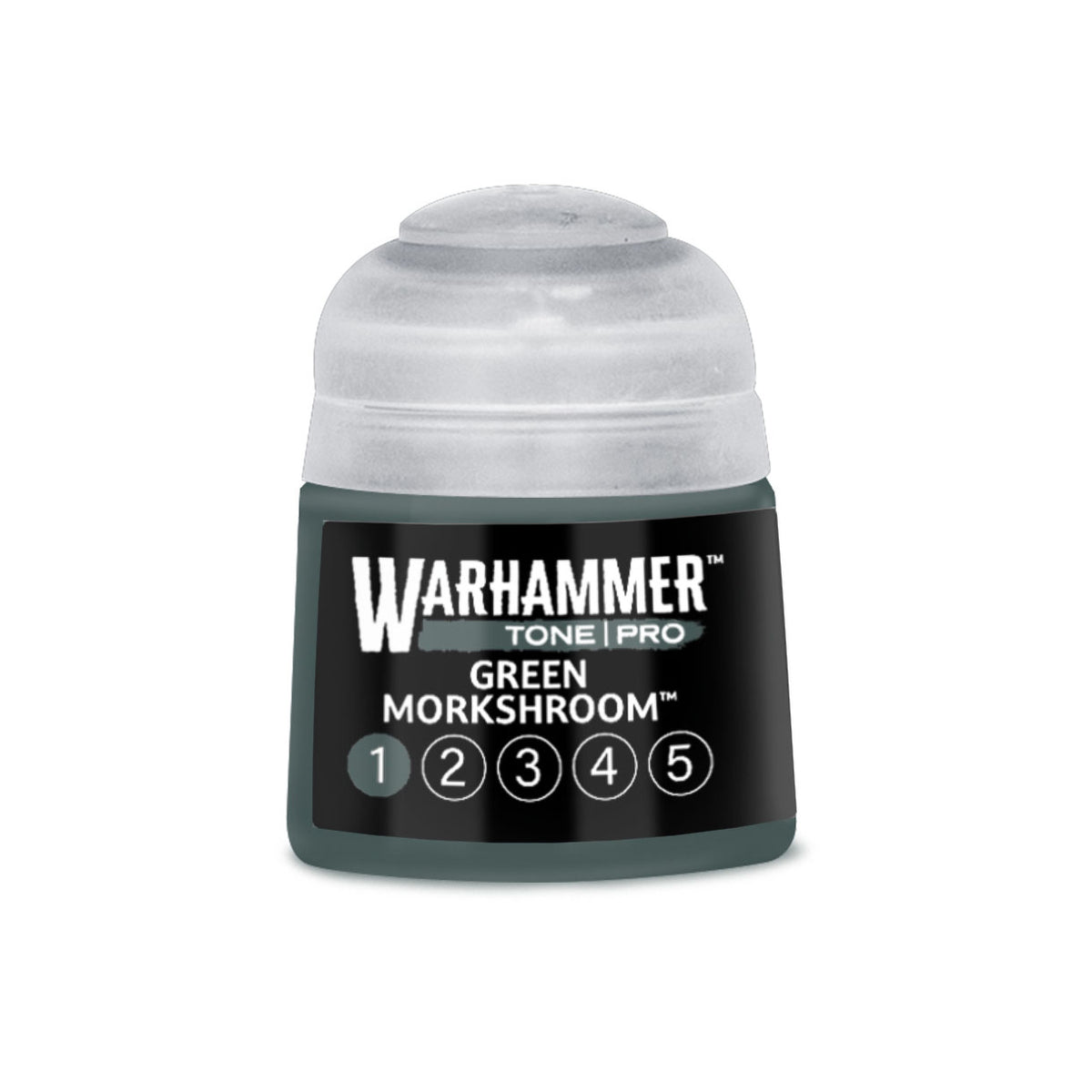 Warhammer Tone Pro Green Morkshroom 1 12 ml Warhammer Tone Pro paint pot
