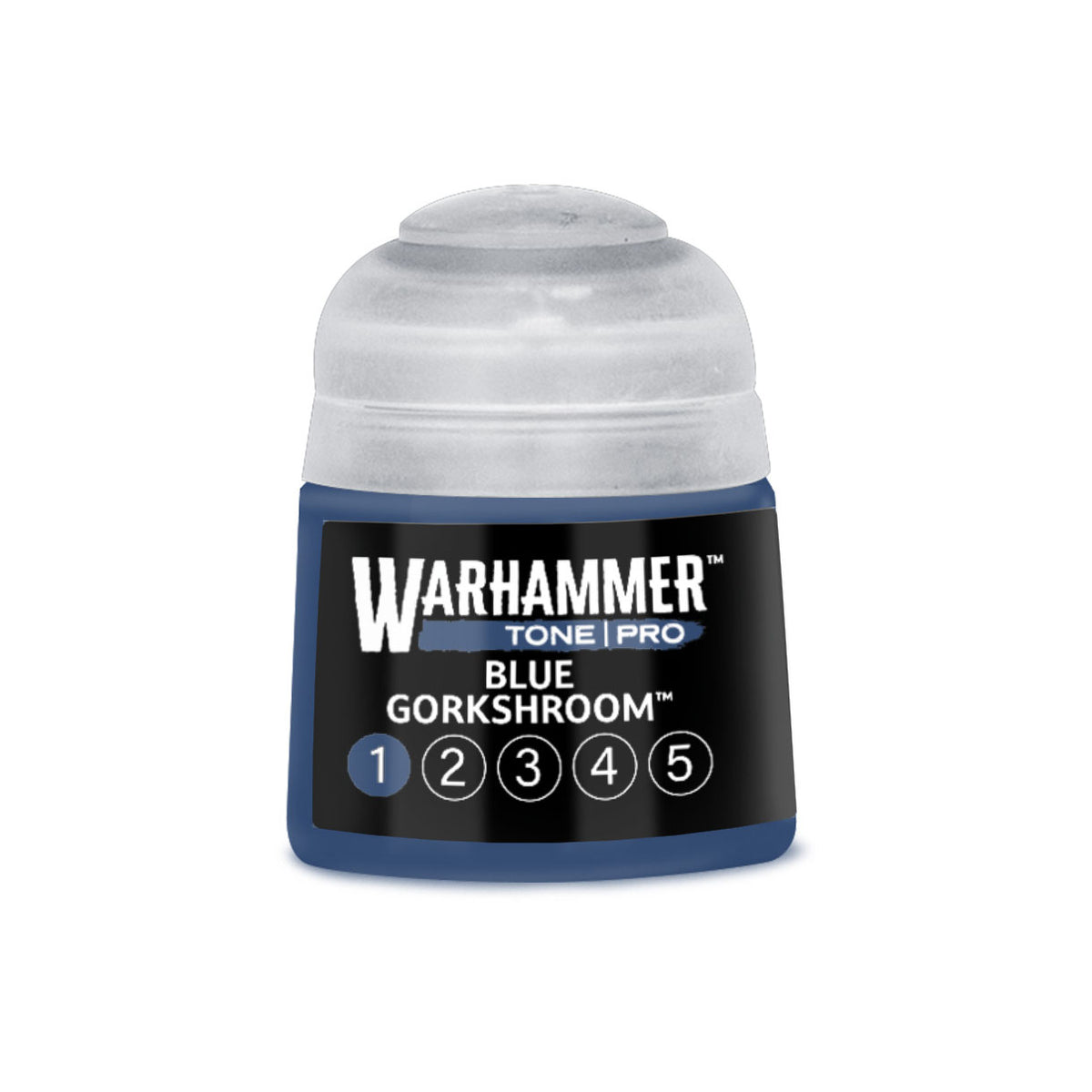 Warhammer Tone Pro Blue Gorkshroom 1 12 ml Warhammer Tone Pro paint pot