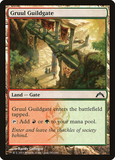 MTG Gruul Guildgate GTC 243 Regular Nonfoil