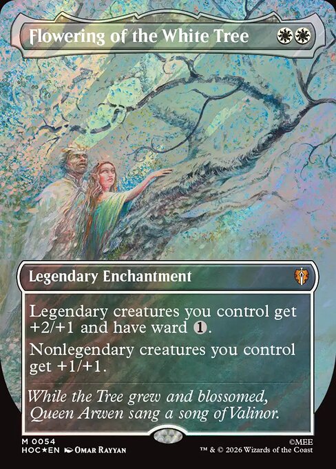MTG Flowering of the White Tree HOC 054 Regular Nonfoil