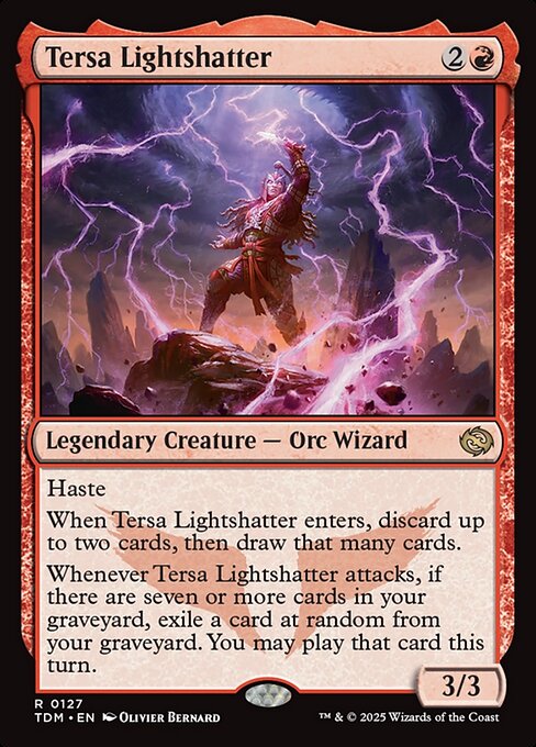 MTG Tersa Lightshatter TDM 127 Regular Foil