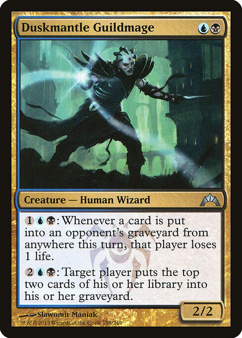 MTG Duskmantle Guildmage GTC 158 Regular Nonfoil
