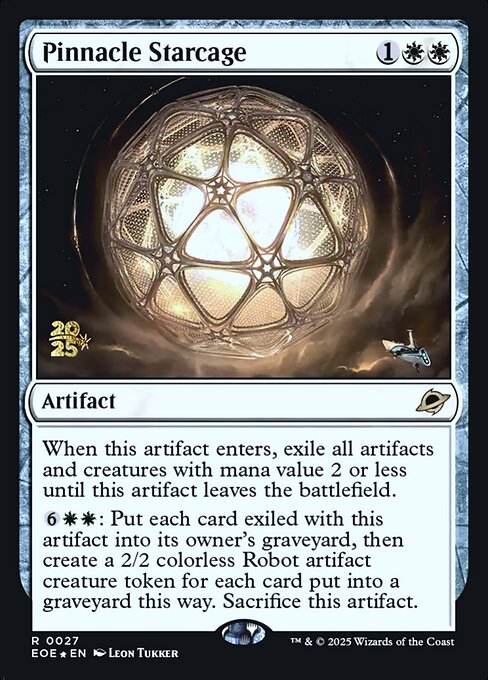 MTG Pinnacle Starcage PEOE 027s Prerelease Foil