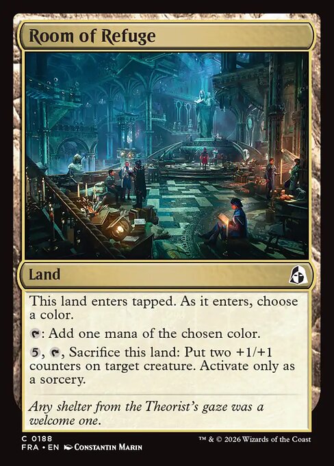MTG Room of Refuge FRA 188 Standard Nonfoil front
