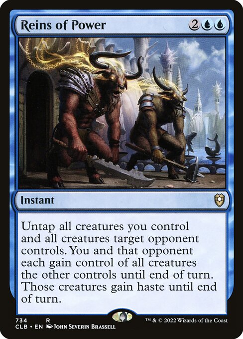 MTG Reins of Power CLB 734 Commander Deck Nonfoil
