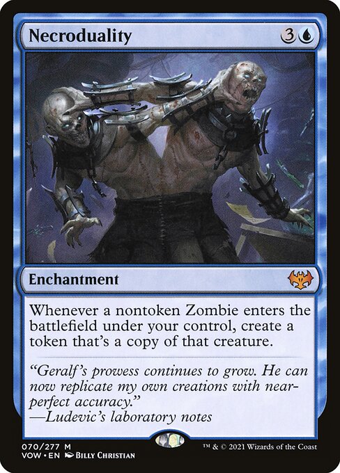 MTG Necroduality VOW 070 Standard Nonfoil front