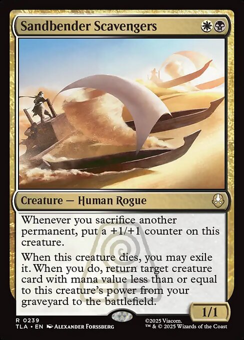 MTG Sandbender Scavengers TLA 239 Regular Nonfoil