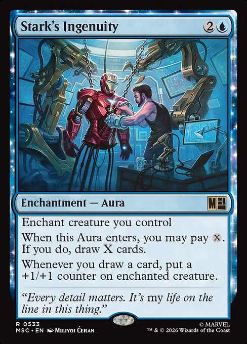 MTG Stark's Ingenuity MSC 533 Regular Foil