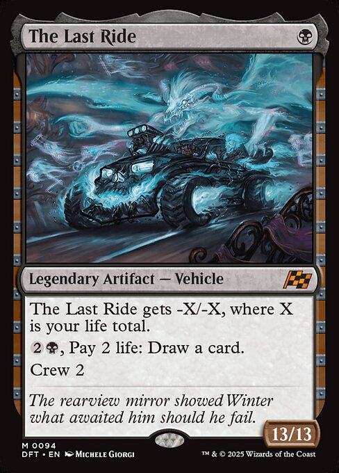 MTG The Last Ride DFT 094 Regular Foil