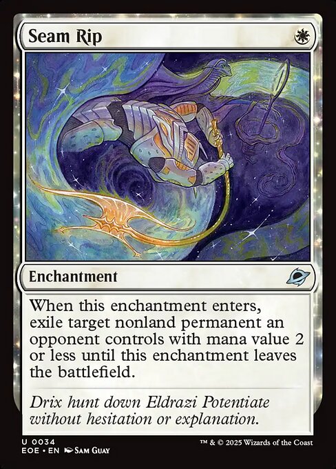 MTG Seam Rip EOE 034 Regular Foil