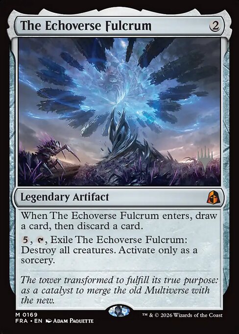 MTG The Echoverse Fulcrum PFRA 169P Promo Pack Nonfoil front