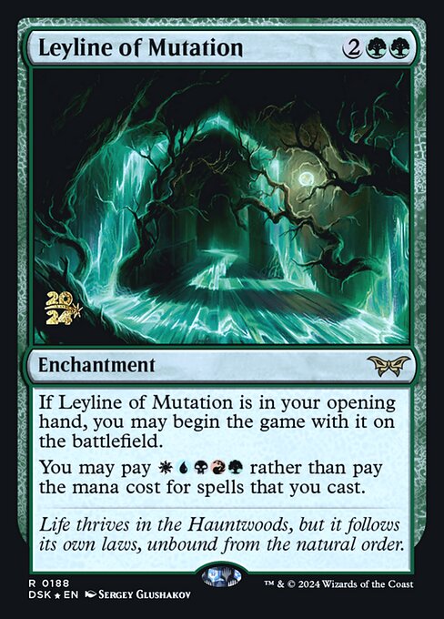 MTG Leyline of Mutation PDSK 188s Prerelease Foil
