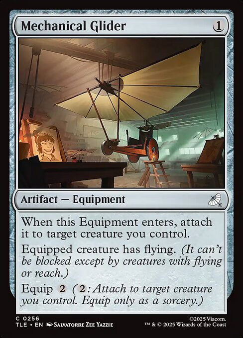 MTG Mechanical Glider [TLE 256] Foil