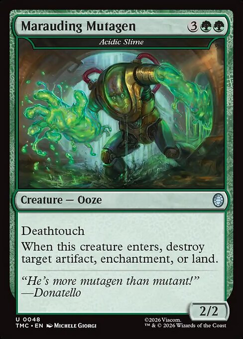 MTG Acidic Slime TMC 048 Regular Nonfoil