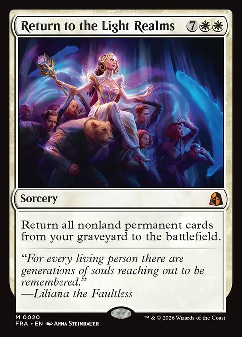 MTG Return to the Light Realms FRA 020 Standard Foil front