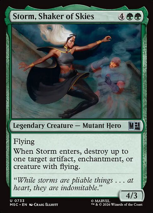 MTG Storm, Shaker of Skies MSC 733 Regular Nonfoil