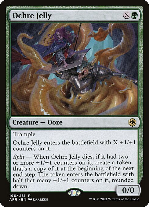 MTG Ochre Jelly AFR 196 Regular Foil
