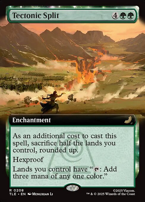 MTG Tectonic Split [TLE 208] Nonfoil