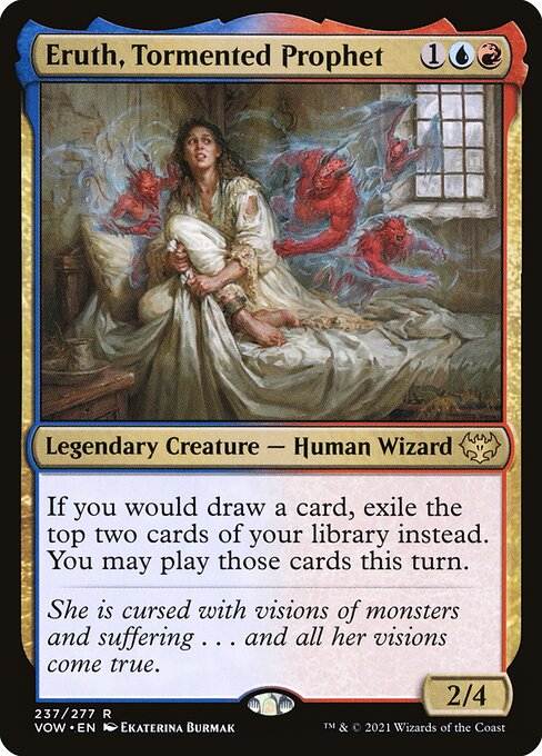 MTG Eruth, Tormented Prophet VOW 237 Standard Foil front