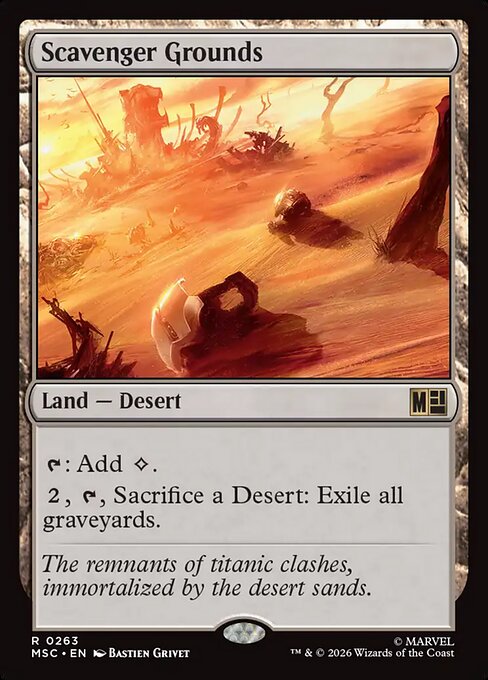 MTG Scavenger Grounds MSC 263 Regular Surge Foil