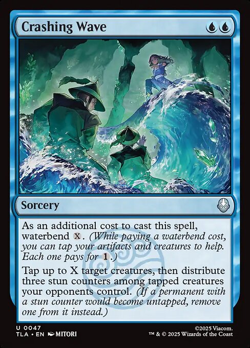 MTG Crashing Wave TLA 047 Regular Foil