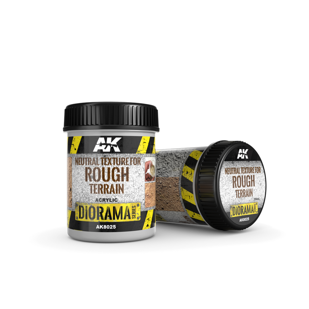 AK Diorama Terrains - Neutral Texture Rough (250mL)