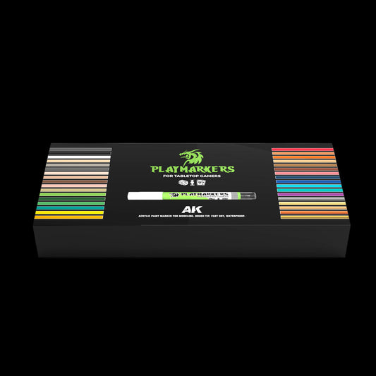 AK-Interactive: Playmarkers: : Special Box AK Playmarkers - Full Range 34 Playmarkers