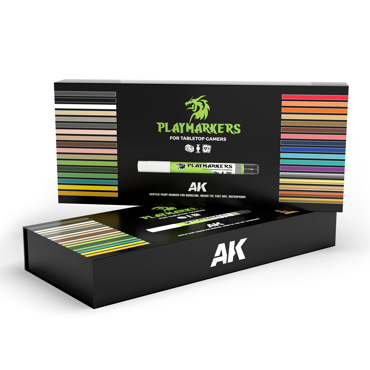 AK-Interactive: Playmarkers: : Special Box AK Playmarkers - Full Range 34 Playmarkers
