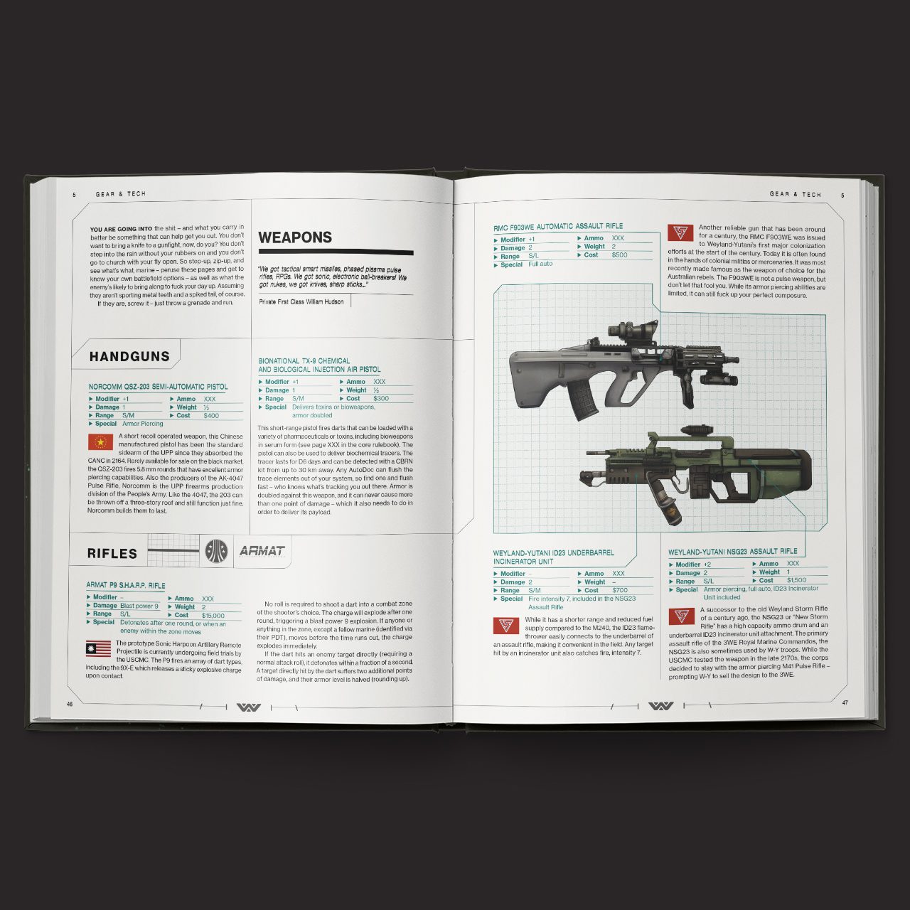 Free League ALIEN RPG Colonial Marines Operations Manual Evolved Edition
