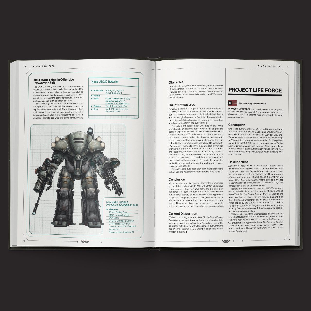 ALIEN RPG Colonial Marines Operations Manual Evolved Edition