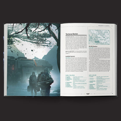 ALIEN RPG Evolved Edition Core Rulebook interior rules and artwork spread 5