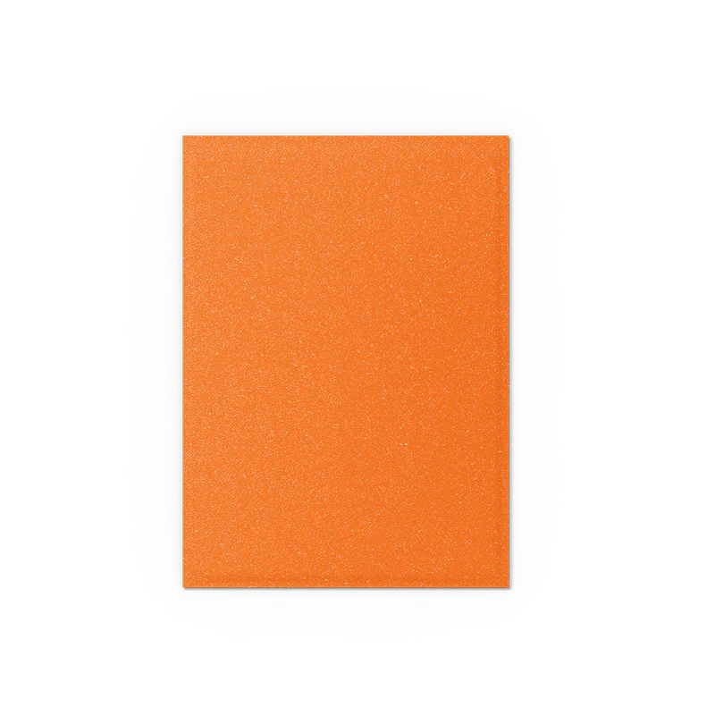 Dragon Shield Amber Matte Sleeve sparkling orange texture detail