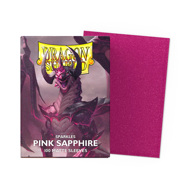 Dragon Shield Pink Sapphire Matte Sleeves 100 pack