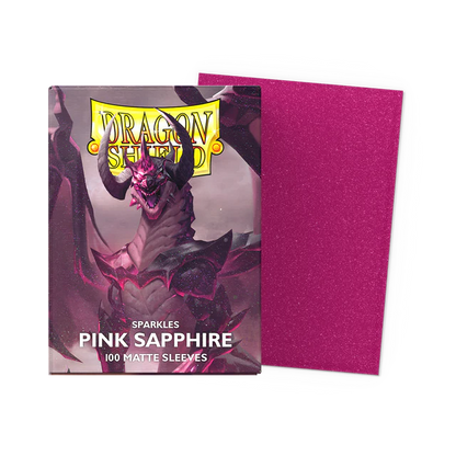 Dragon Shield Pink Sapphire Matte Sleeves 100 pack